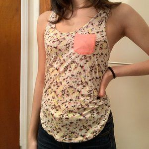 Pacsun Nollie Floral Tank Top